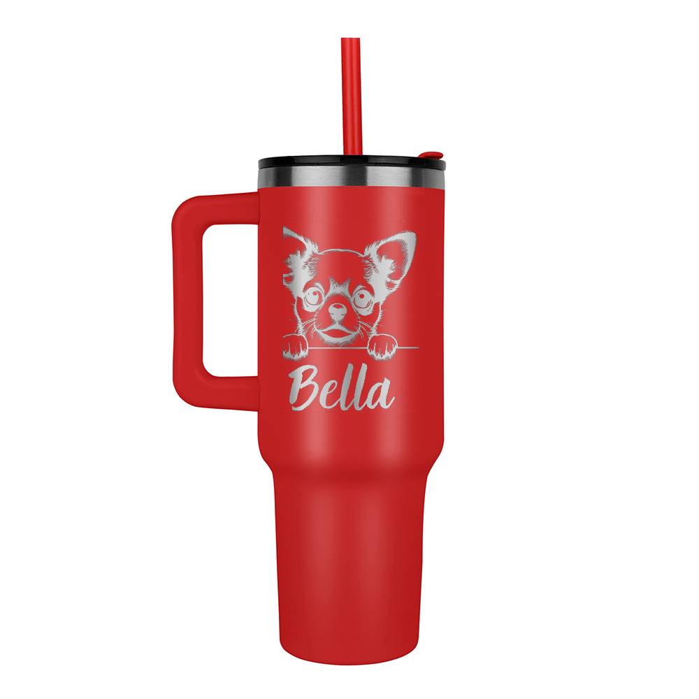 Personalized Dog Lover 40oz Tumbler