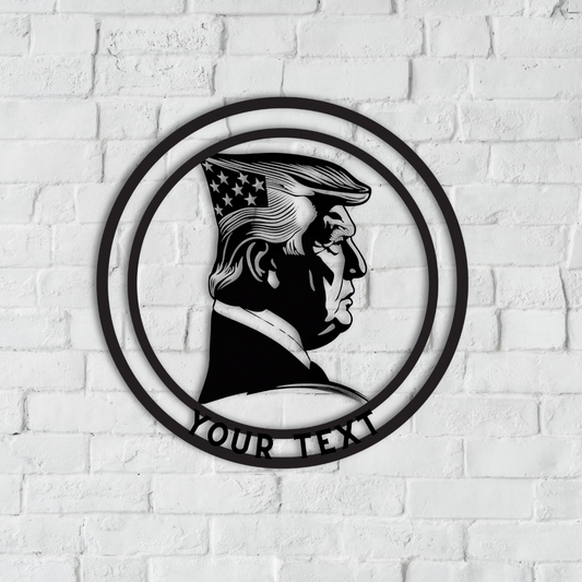 Trump Metal Wall Art