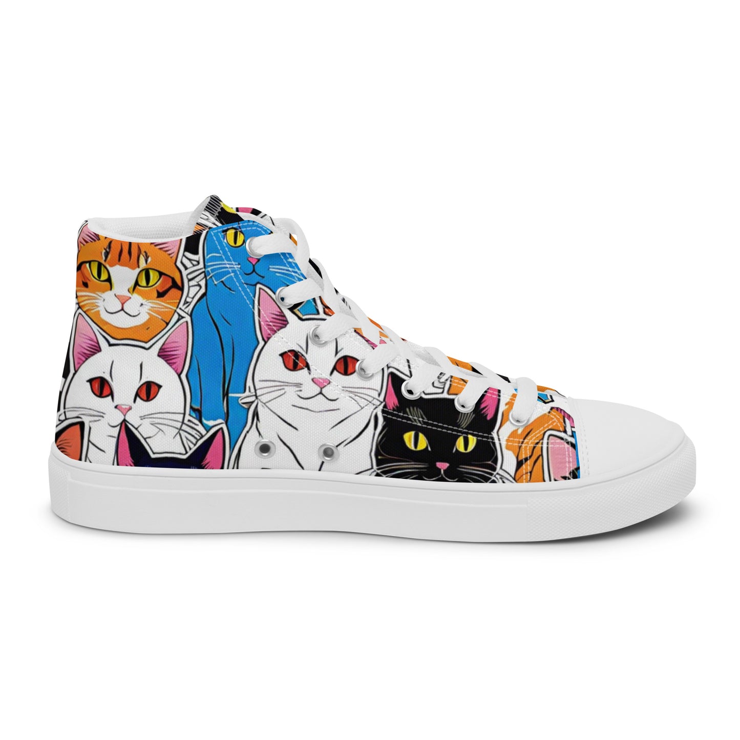 Cats Women’s High Top Canvas Shoes