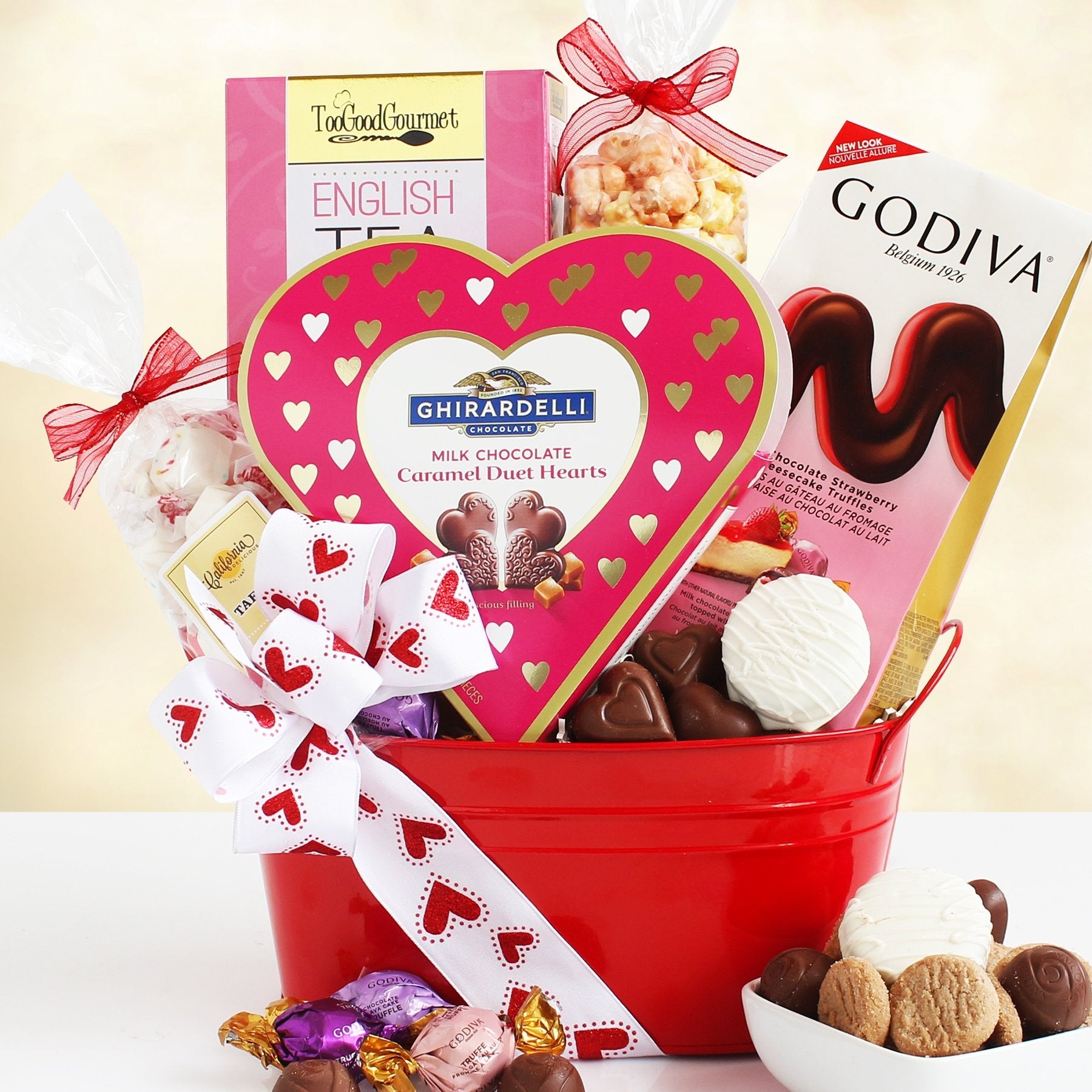 Chocolate Lovers: Valentine's Day Gift Basket