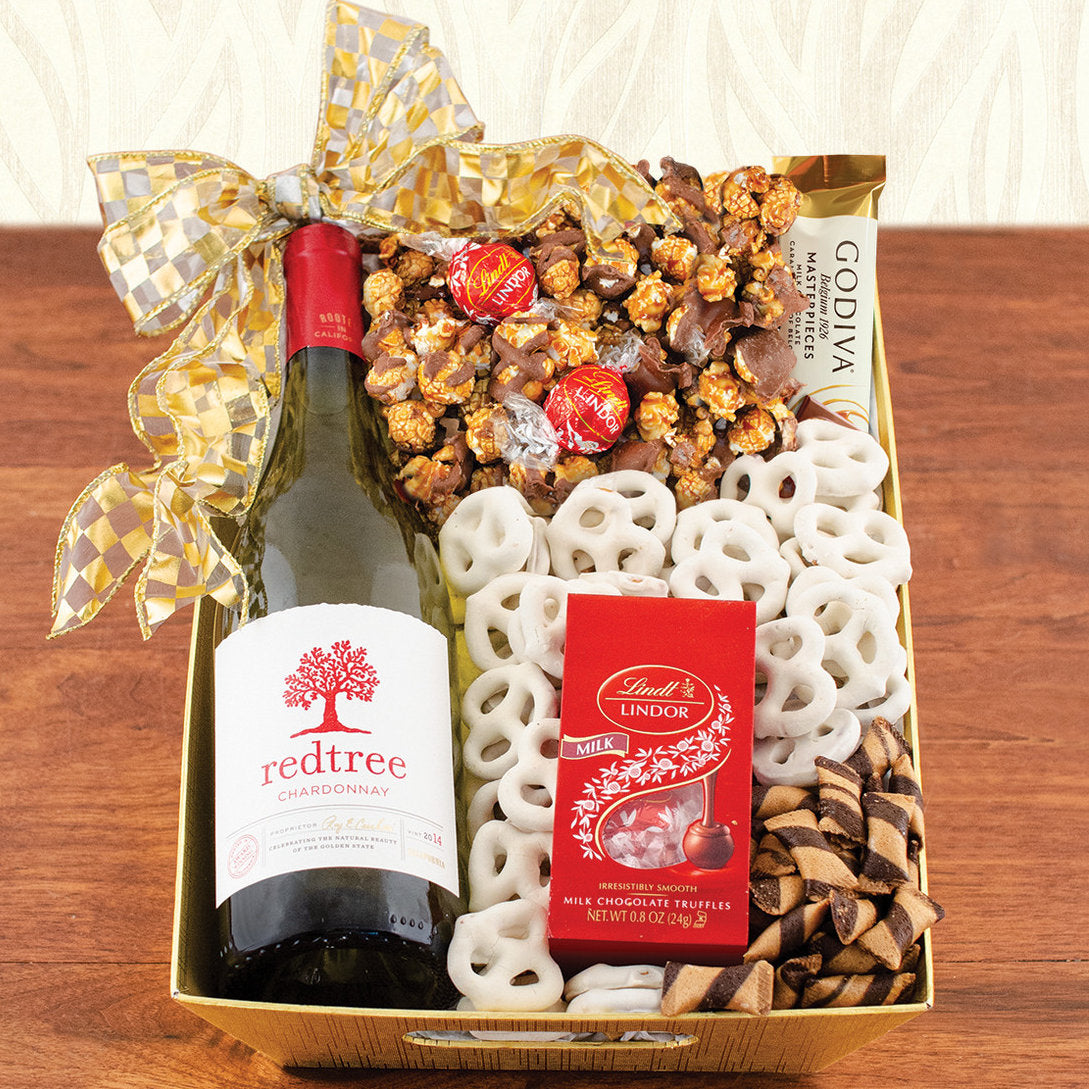 Good Cheer Chardonnay: Wine Gift Box