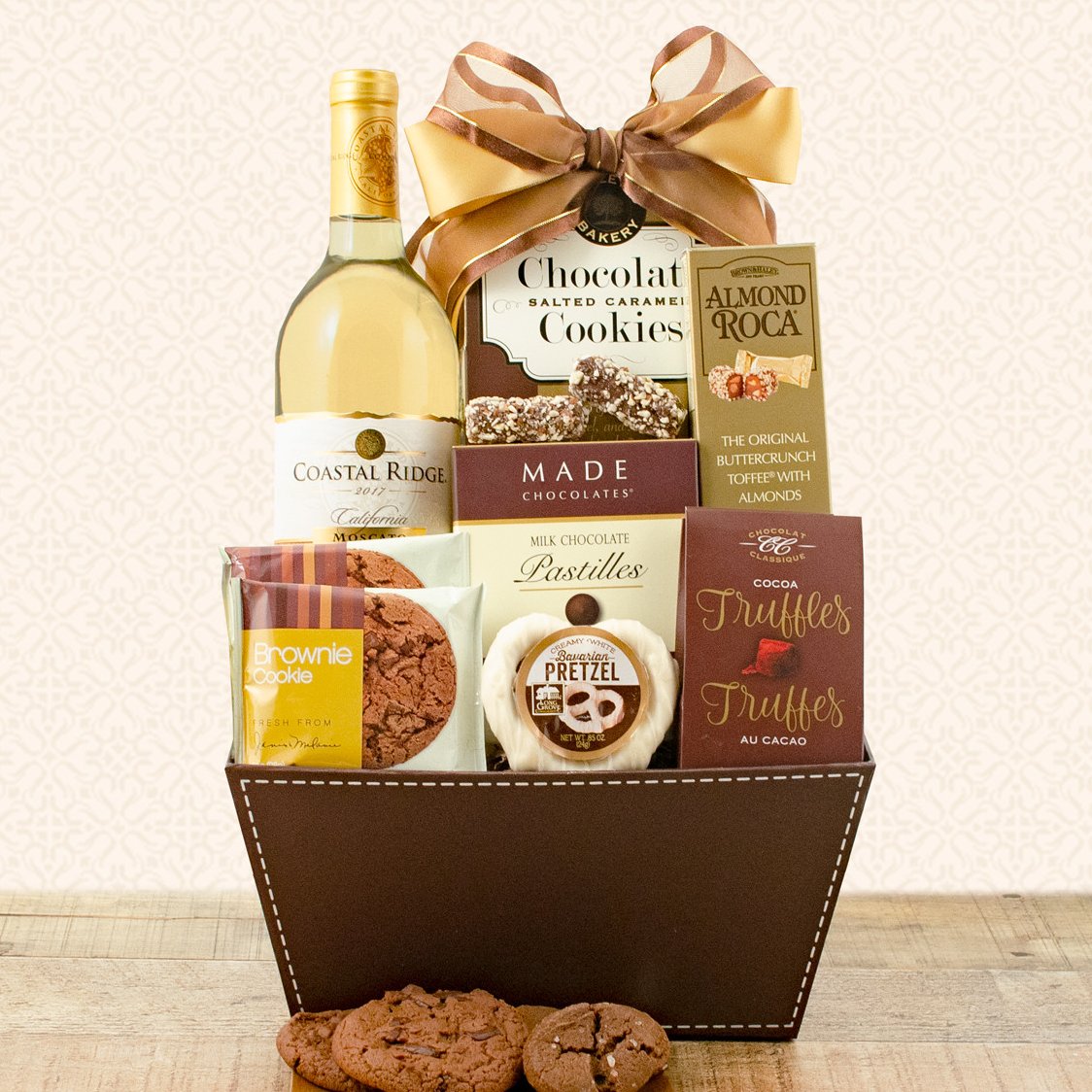 Costal Ridge Moscato: Chocolate & Wine Basket