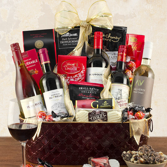 Wines of the World: Gourmet Wine Basket