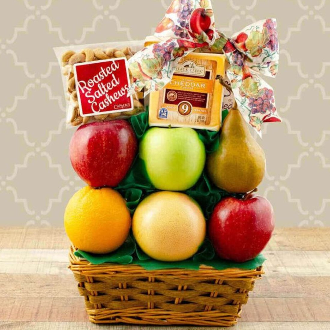 Healthy Surprise: Fruit & Sugar Free Treats Gift Basket