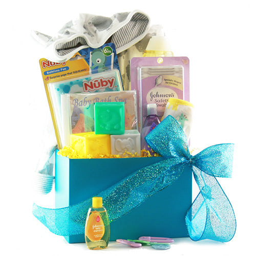 Bath Time: Baby Gift Basket - Choose Boy, Girl or Neutral