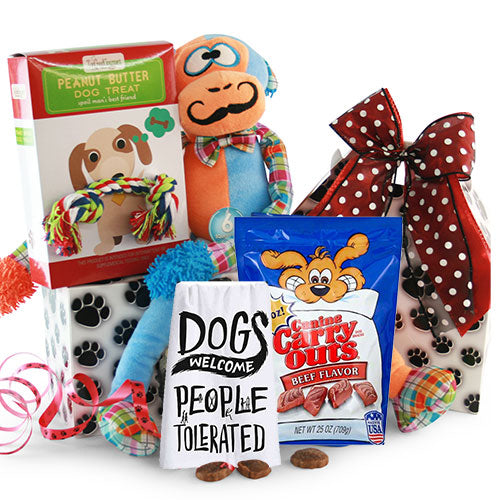 For the Love of Dogs: Pet Dog Gift Basket