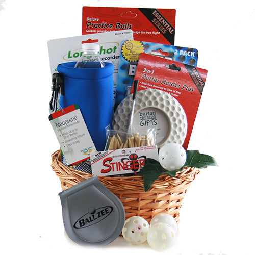 Tee Time: Golf Gift Basket