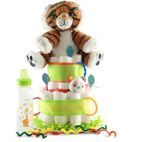 Wild One: Baby Diaper Cake - Choose Boy, Girl or Neutral