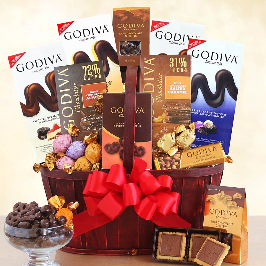 Godiva Goodness: Premium Chocolate Gift Basket