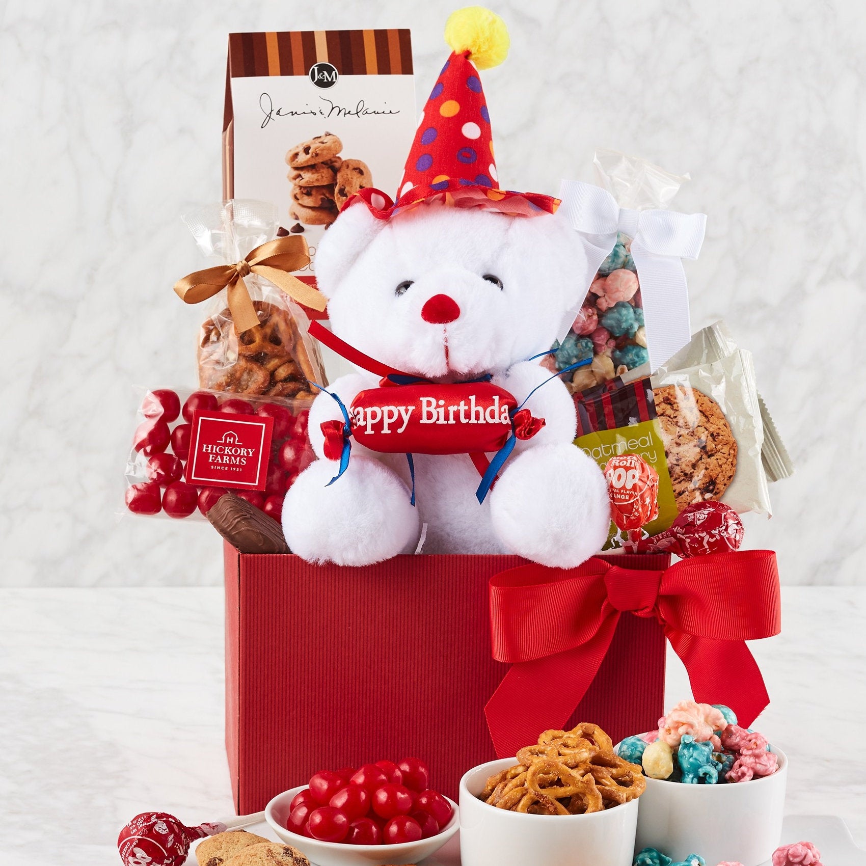 Beary Happy Birthday: Festive Gift Basket