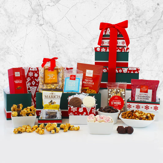 Sweet Holidays: Christmas Gift Tower