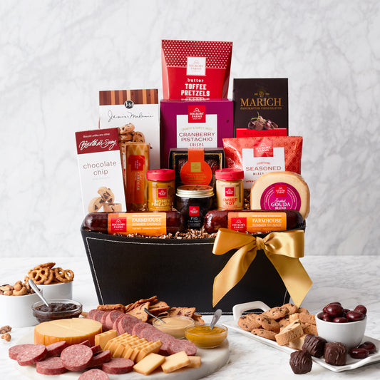 Gourmet Treasures: Premium Gift Basket