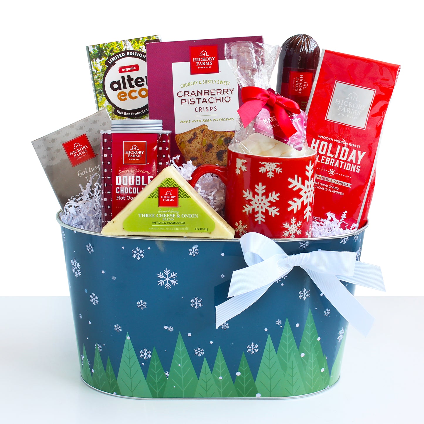 Holiday Warmth: Coffee & Treats Gift Basket