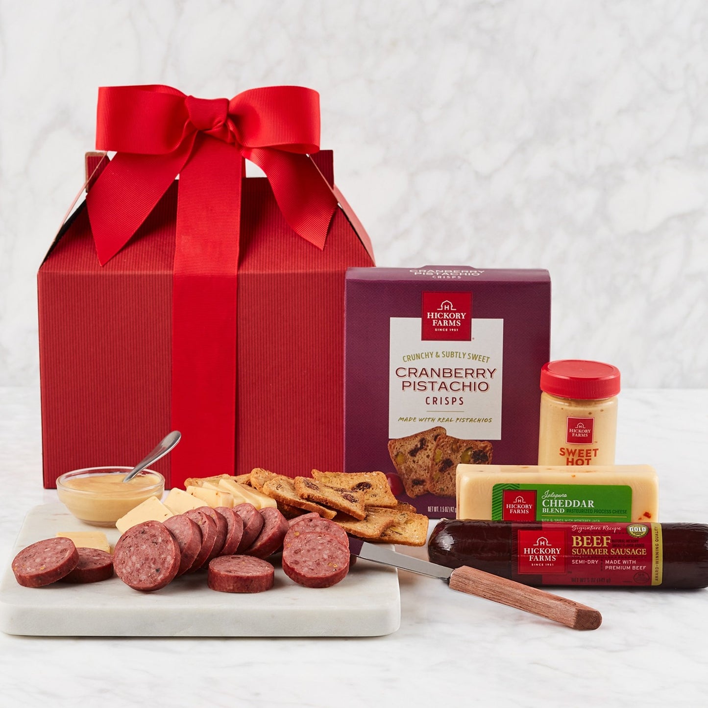 Holiday Sampler: Hickory Farms Gift Box