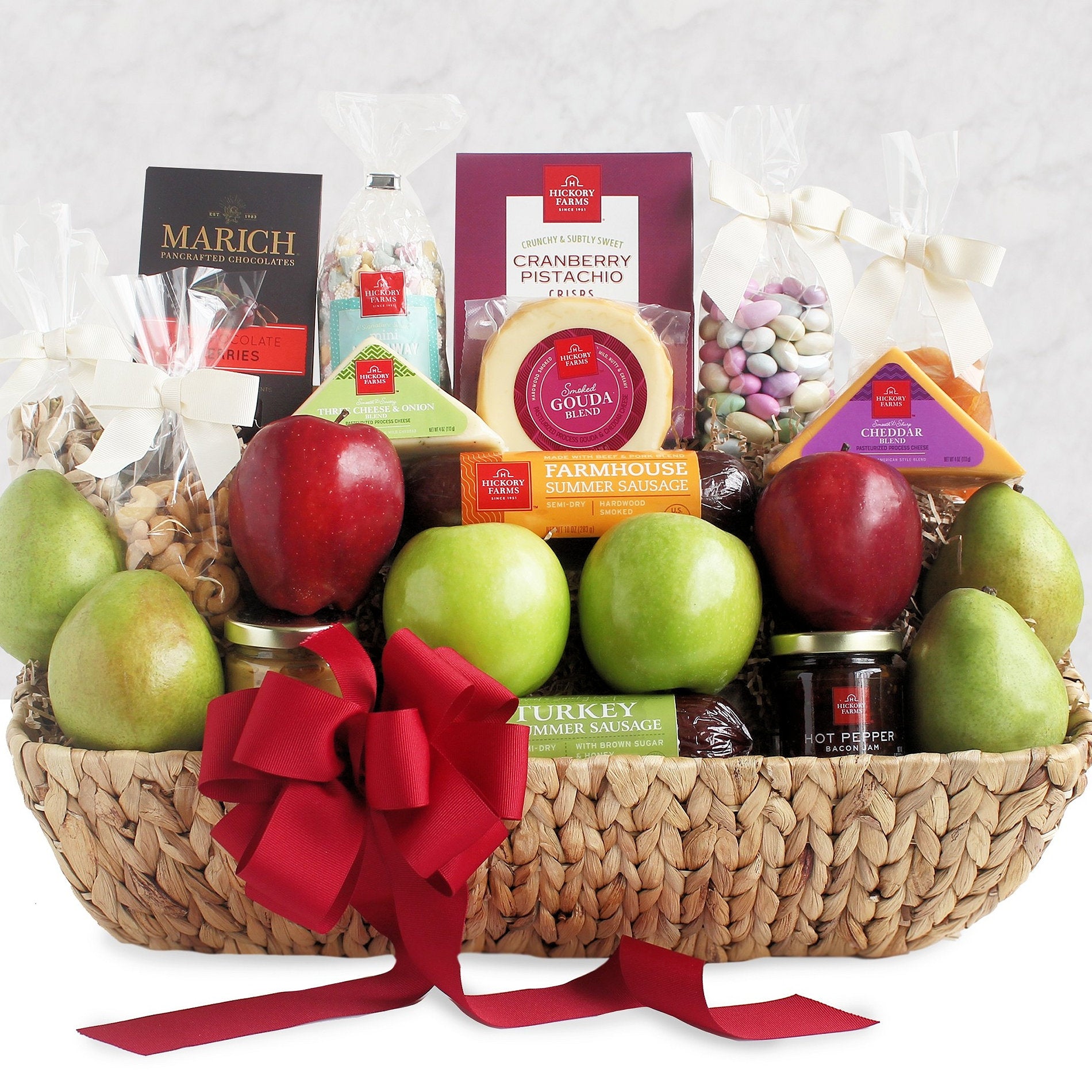 Share the Health: Fruit & Snacks Gift Basket