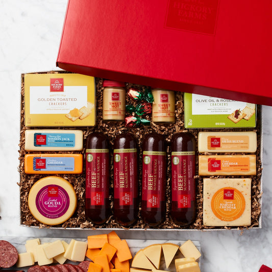 Celebration Spread: Hickory Farms Gift Box