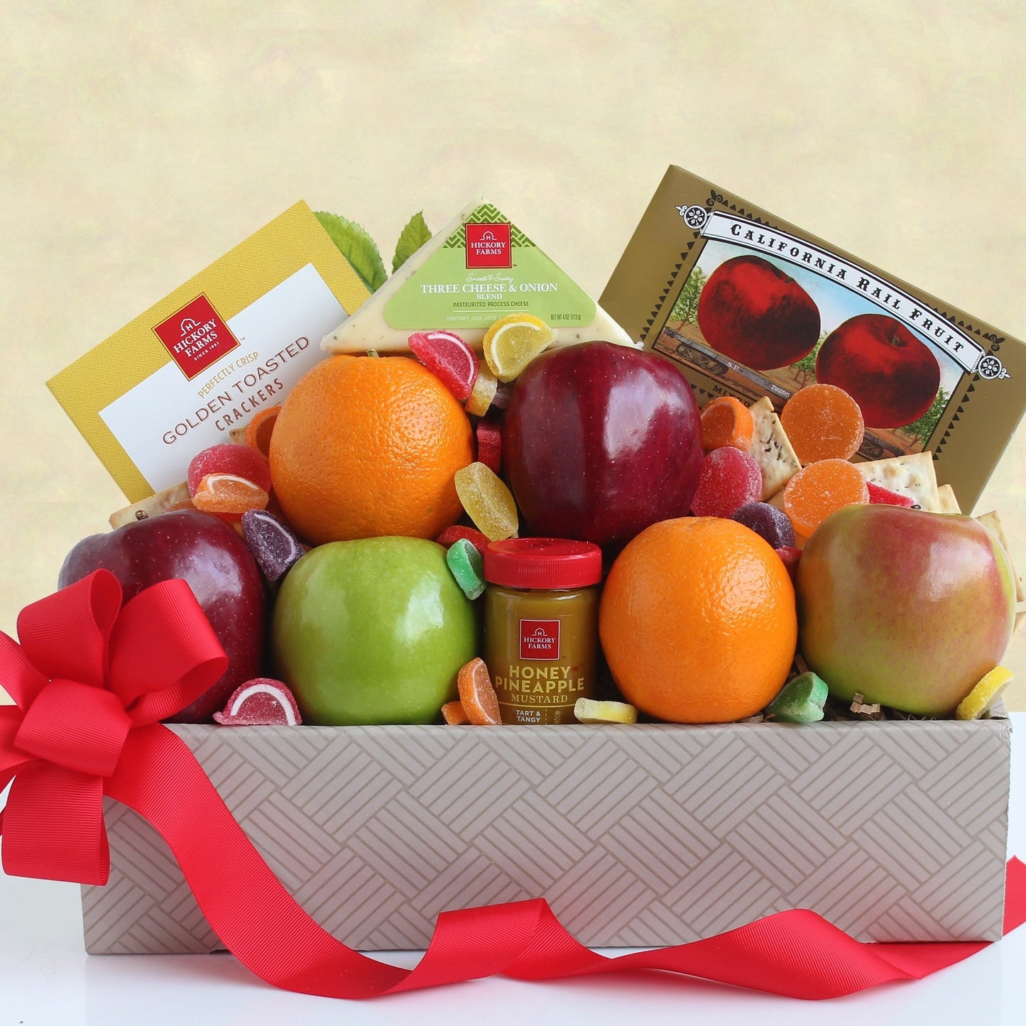 Harvest Goodness: Fruit and Cheese Box