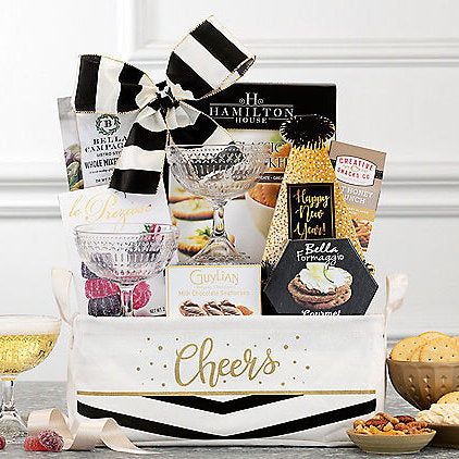New Year Cheers: Gourmet Gift Basket