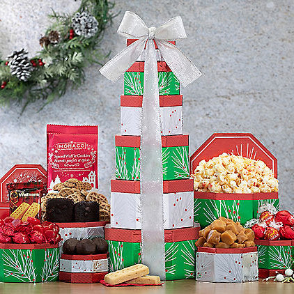 Happiest Holidays: Christmas Gift Tower
