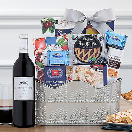 Steeplechase Vineyards Merlot: Wine Gift Basket