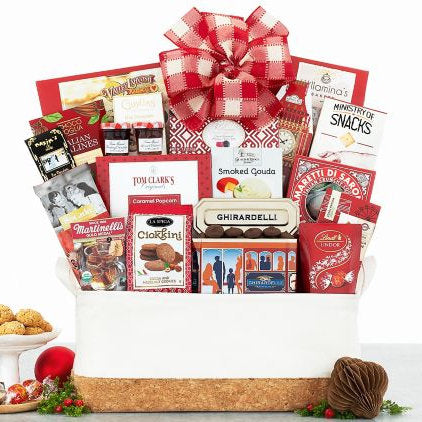Warm Holiday Wishes: Holiday Gift Basket