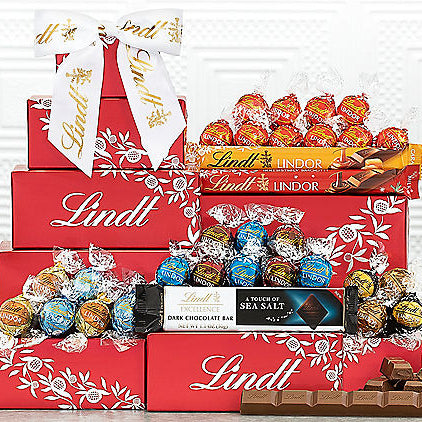 Lindt Deluxe: Lindt Chocolate & Sweets Gift Tower