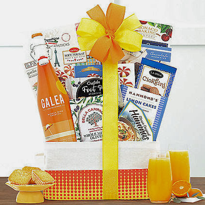 Galea Orange Mimosa: Sparkling Wine Gift Basket