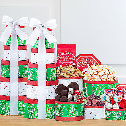 Tis' the Season: Holiday Gift Tower (2-Pack)