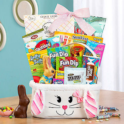 Hoppin' Easter Fun: Easter Gift Basket (Pink)