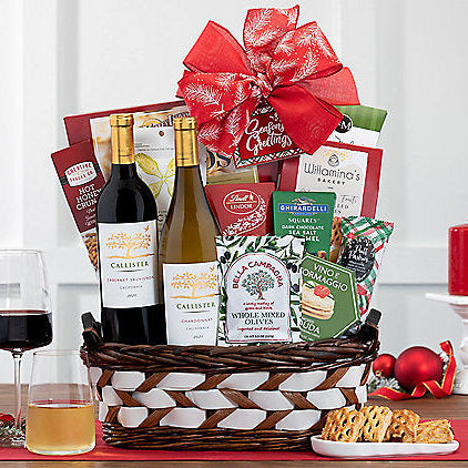 Callister Cellars Duet: Holiday Wine Gift Basket