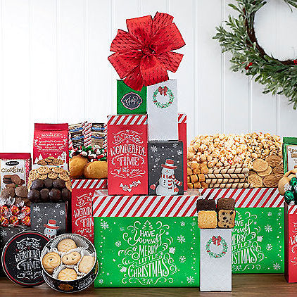 Jingle All The Way: Holiday Gift Tower