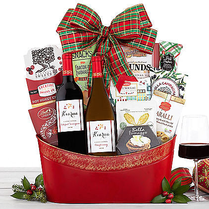 Kiarna Holiday Tidings: Wine Gift Basket