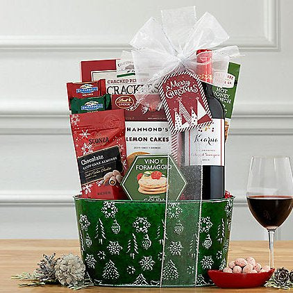 Kiarna Cabernet Christmas: Gourmet Gift Basket