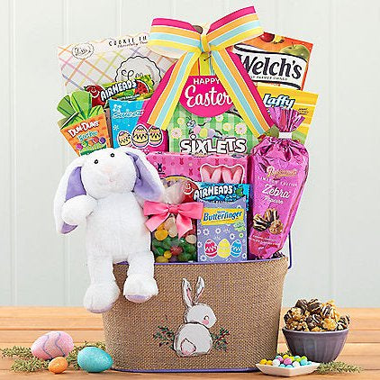 Easter Bunny Treats: Easter Gift Basket