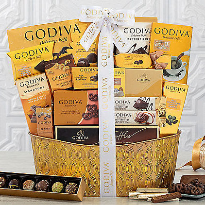 Godiva Extravaganza: Premium Chocolate Basket