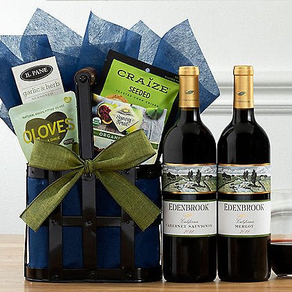 Edenbrook Red Duet: Wine Gift Caddy