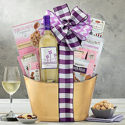 Windwhistle Sweet Moscato: Wine Gift Basket