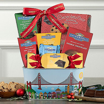 Ghirardelli Favorites: Premium Chocolate Basket