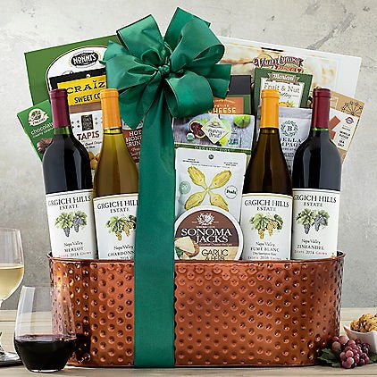 Grgich Hills Collection: Gourmet Wine Gift Basket