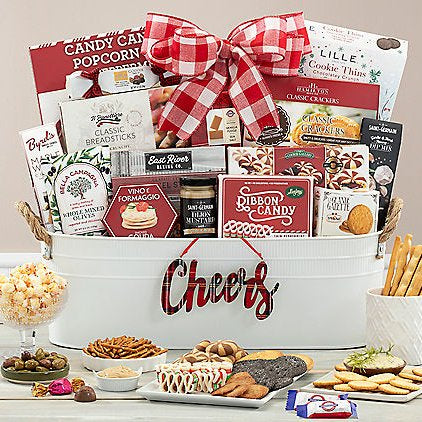 Cheers!: Gourmet Holiday Gift Basket