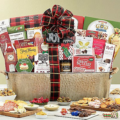 Holiday Joy: Gourmet Gift Basket