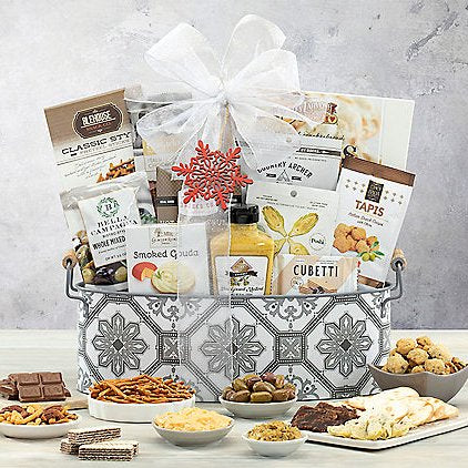 Winter Celebration: Gourmet Gift Basket