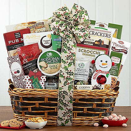 Winter Delights: Gourmet Gift Basket