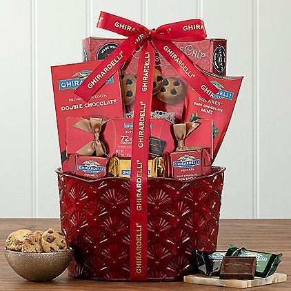 Ghirardelli Chocolate Selection: Gourmet Gift Basket