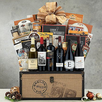 VIP Luxury Collection: Fine Wine Gift Basket