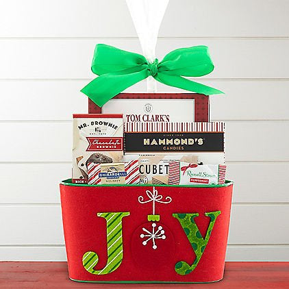 Holiday JOY: Sweets Gift Basket