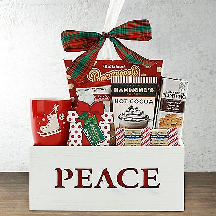 Peace: Chocolate & Cocoa Gift Basket
