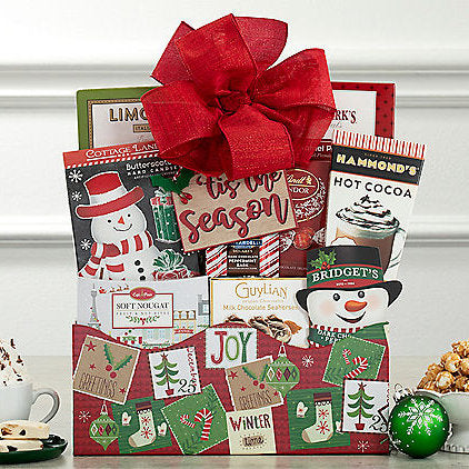 Christmas Greetings: Holiday Gift Basket