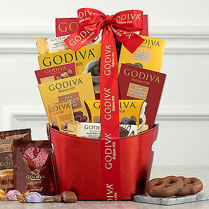 Godiva Lovers: Premium Chocolate Basket