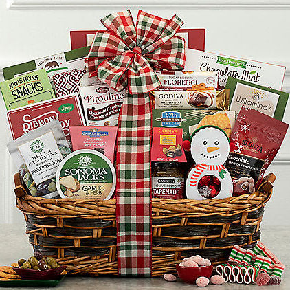 Winter Greetings: Gourmet Gift Basket
